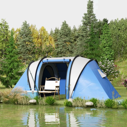 Two man tent with bedrooms - two-man,