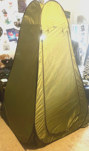 Green tent for - green, never