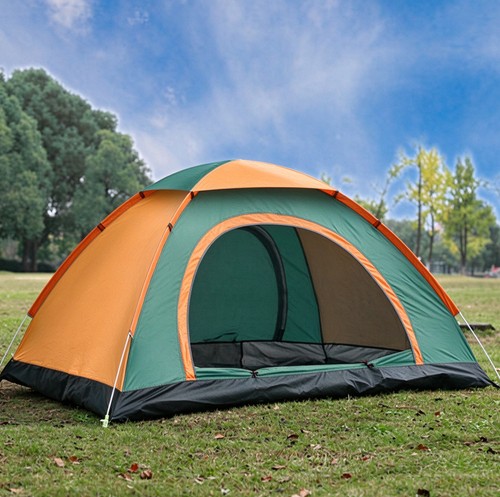Camping tent man family - 3-4,