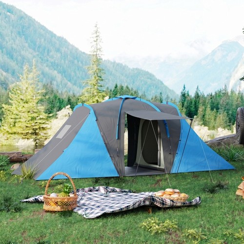 Man large camping tent - camping,
