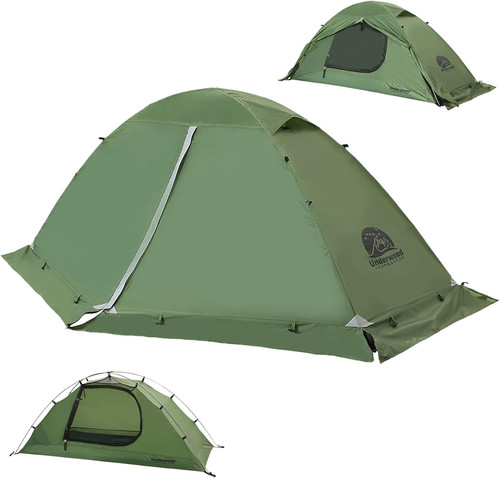 Man camping tent 3 4 - camping, 3/4