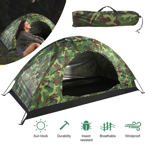 Portable hiking tent - 1-2, man