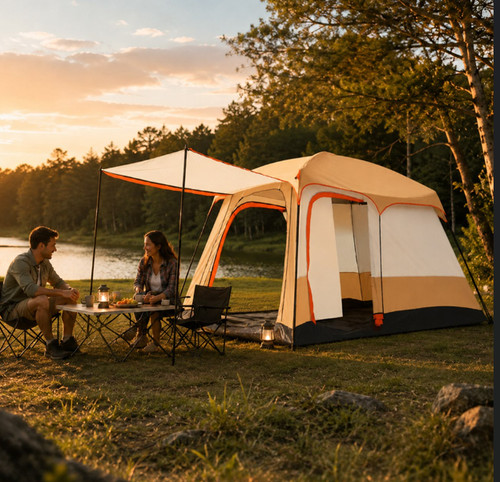 Outdoor large tent - large, 4-12