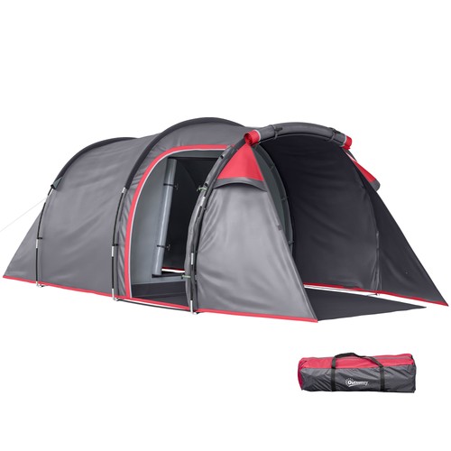 Outsunny man camping - outsunny, tent